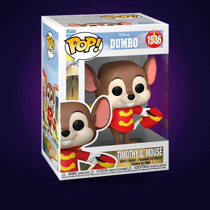 Funko Pop Timothy Q. Mouse – Figurine Disney officielle