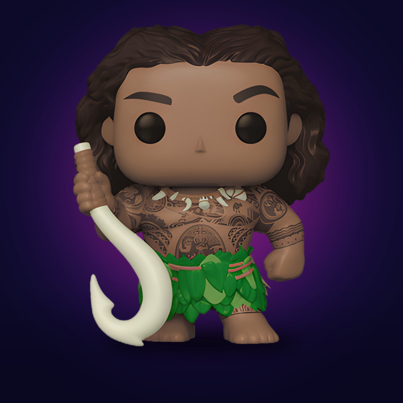 Funko Pop Maui with Fish Hook - Figurine Disney Collector Vinyle Officielle
