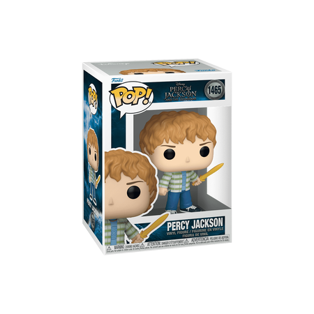 Funko Pop Pop! Percy Jackson with Riptide - Officielle Disney