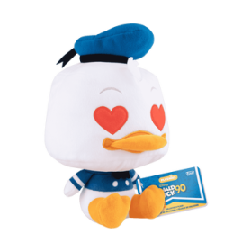 Funko Pop Donald Duck with Heart Eyes Plush - Officielle Disney