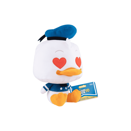 Funko Pop Donald Duck with Heart Eyes Plush - Officielle Disney