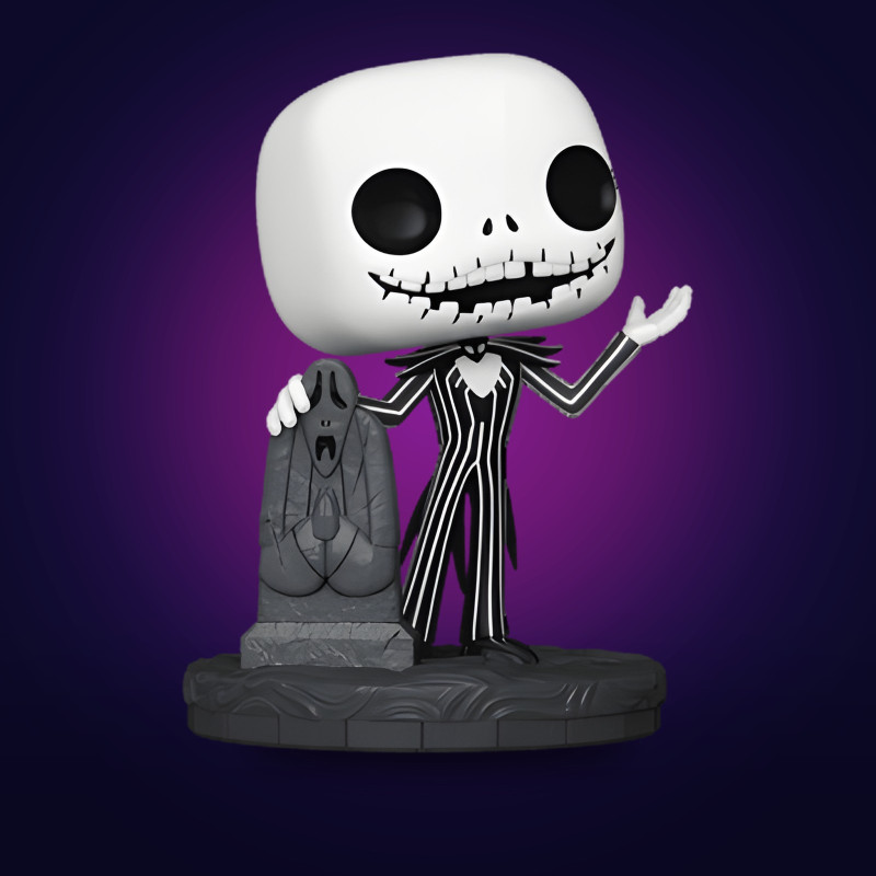 Funko Pop Jack Skellington in Graveyard – Disney
