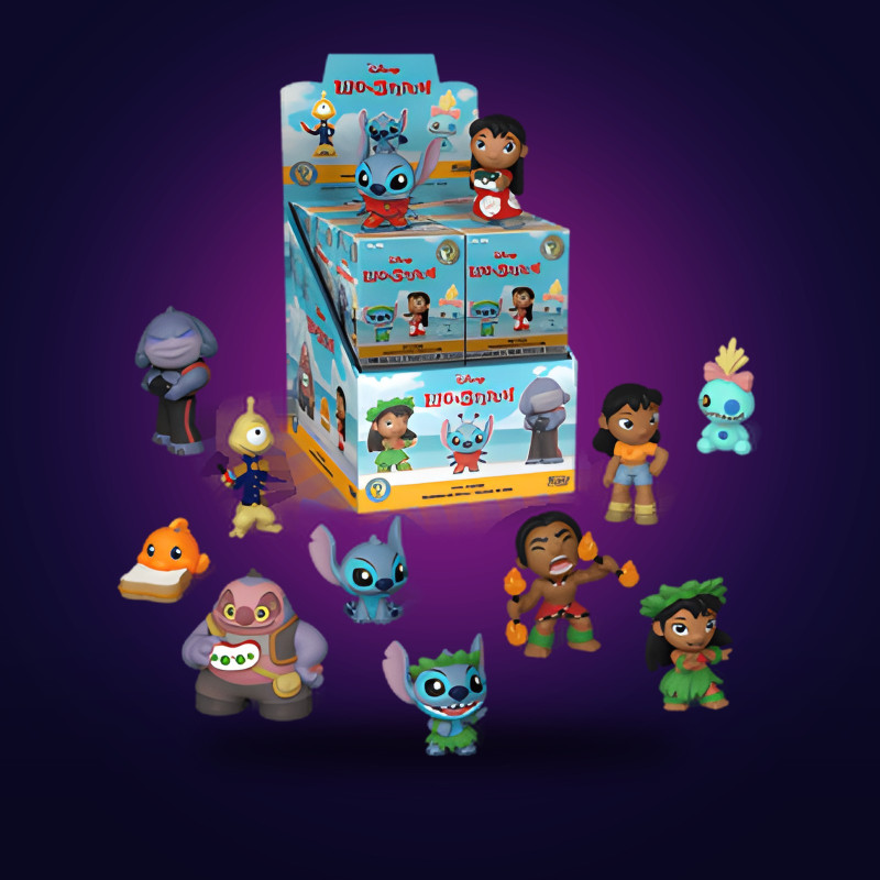 Funko Pop Lilo & Stitch Mystery Minis - Figurine Disney Collector Vinyle Officielle