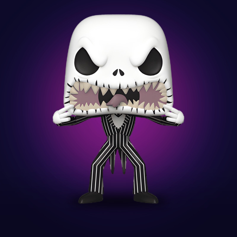 Funko Pop Jack Skellington Scary Face - Figurine Disney Collector Vinyle Officielle