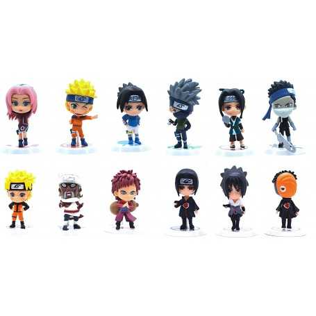 12 Figurines de Naruto