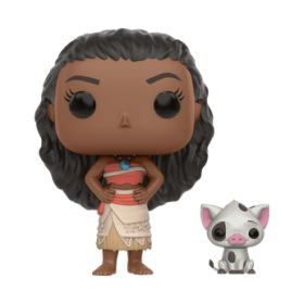 Funko Pop Pop! & Buddy Moana & Pua - Officielle Disney