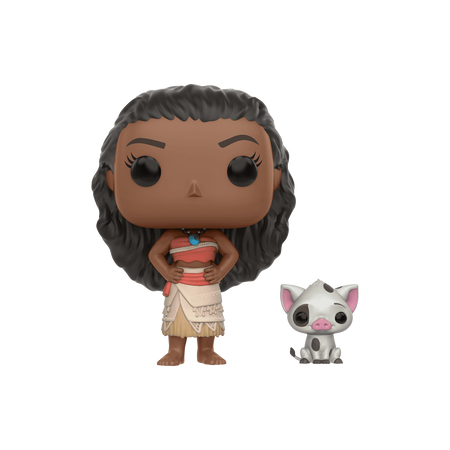 Funko Pop Pop! & Buddy Moana & Pua - Officielle Disney