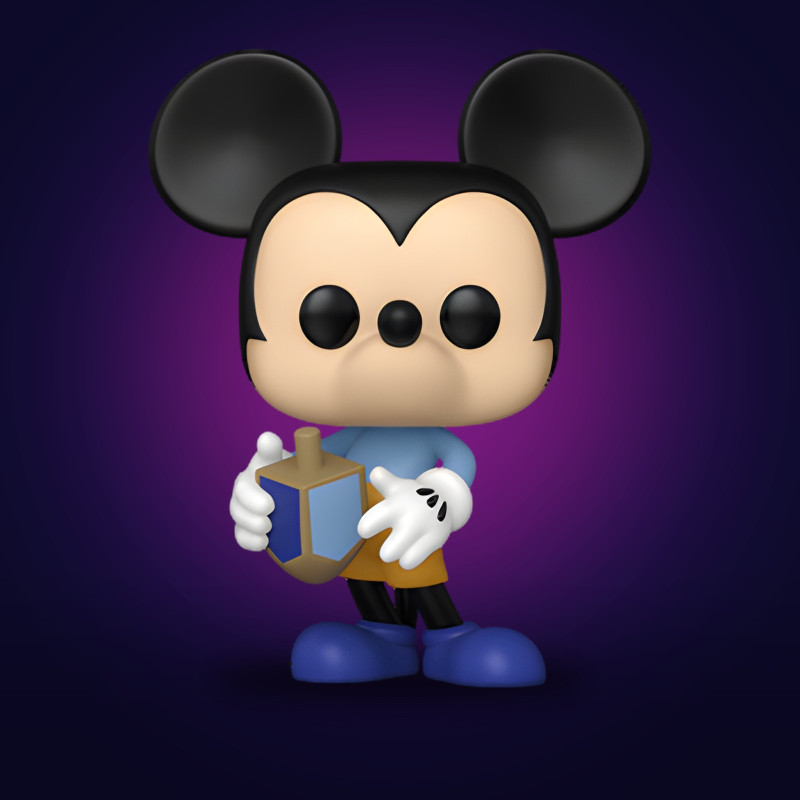 Funko Pop Mickey Mouse with Dreidel - Figurine Disney Collector Vinyle Officielle