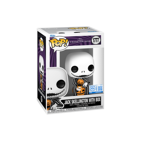 Funko Pop Pop! Jack Skellington with Box - Officielle Disney