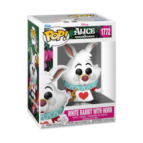 Funko Pop Pop! White Rabbit with Horn - Officielle Disney