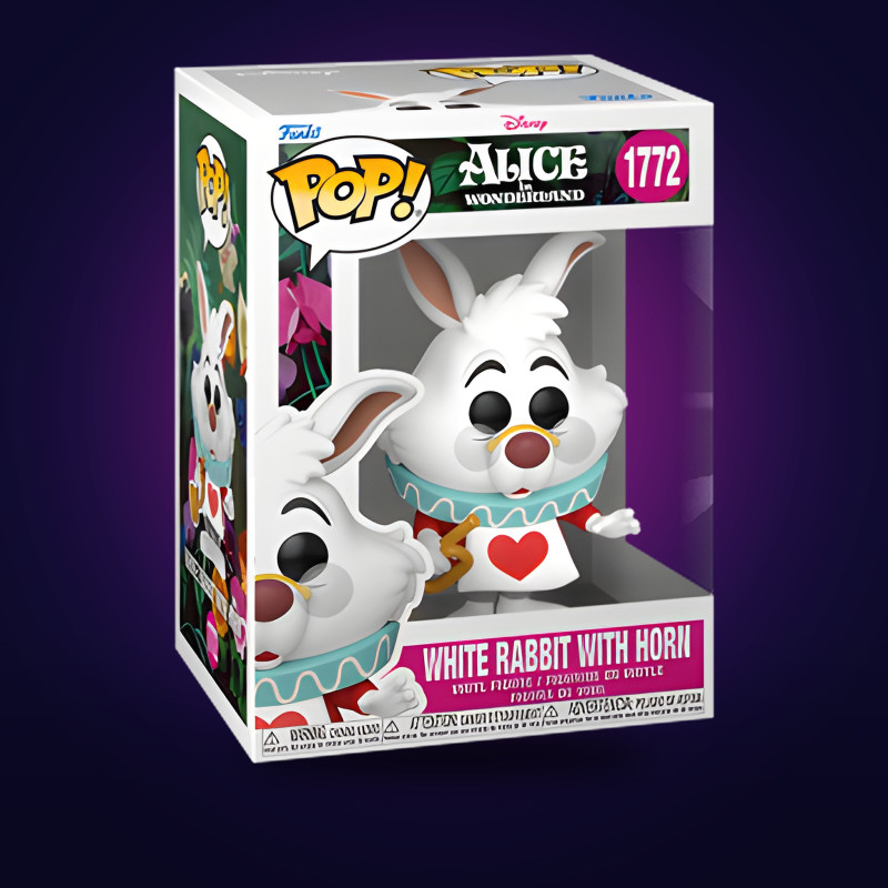 Funko Pop White Rabbit with Horn – Disney