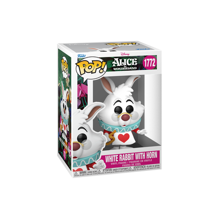 Funko Pop Pop! White Rabbit with Horn - Officielle Disney