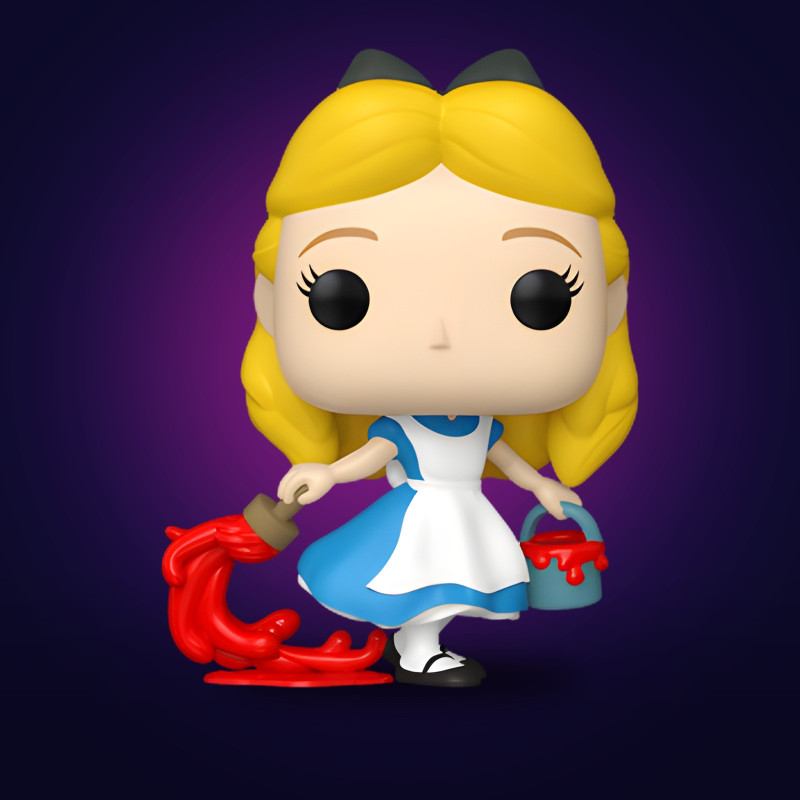 Funko Pop Alice with Paint - Figurine Disney Collector Vinyle Officielle