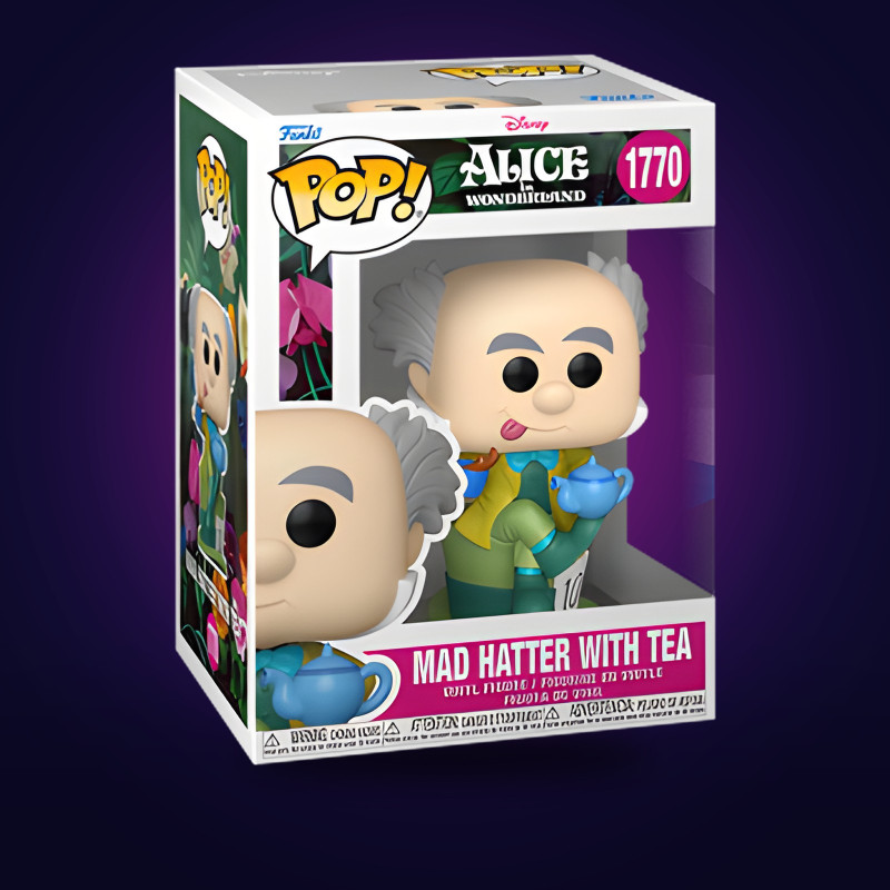 Funko Pop Mad Hatter with Tea – Figurine Disney officielle