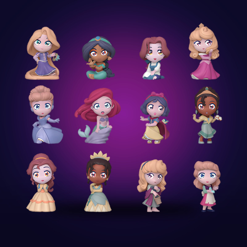 Funko Pop Disney Princess Manga Mystery Minis – Disney