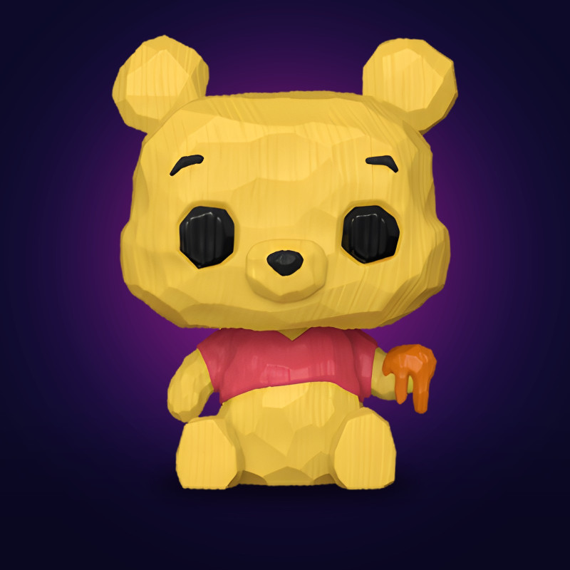 Funko Pop Winnie the Pooh (Whittled) - Figurine Disney Collector Vinyle Officielle