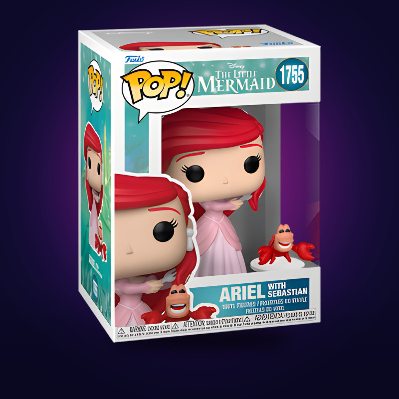 Funko Pop & Buddy Ariel with Sebastian – Disney