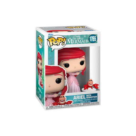 Funko Pop Pop! & Buddy Ariel with Sebastian - Officielle Disney