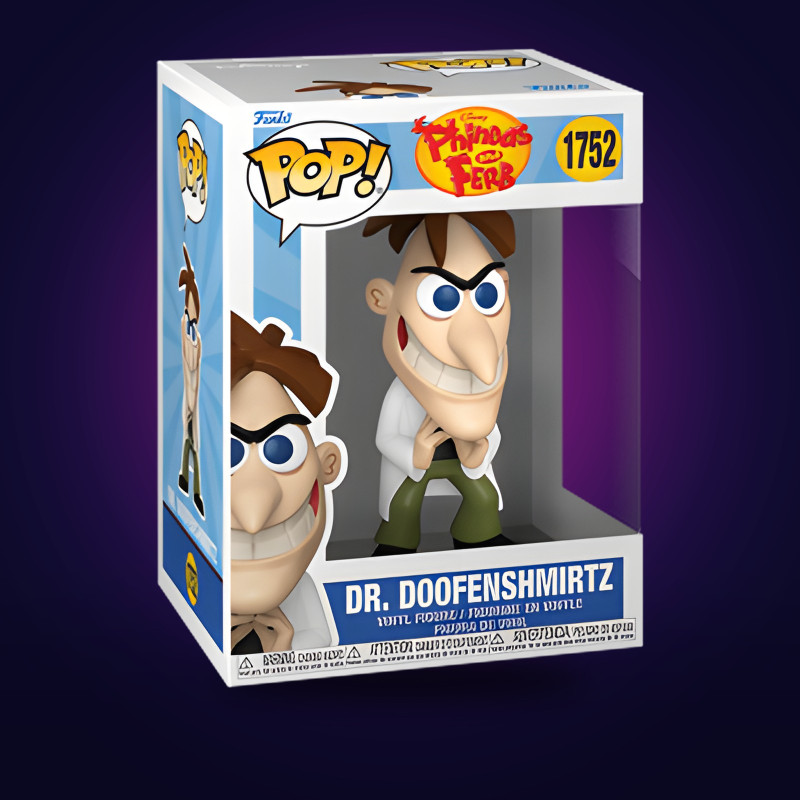 Funko Pop Dr. Doofenshmirtz – Figurine Disney officielle