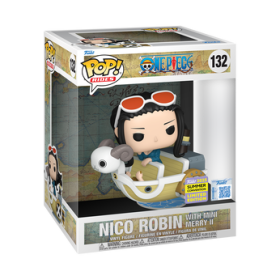 Funko Pop Pop! Rides Deluxe Nico Robin with Mini Merry II - Officielle One Piece