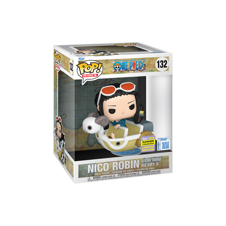 Funko Pop Pop! Rides Deluxe Nico Robin with Mini Merry II - Officielle One Piece