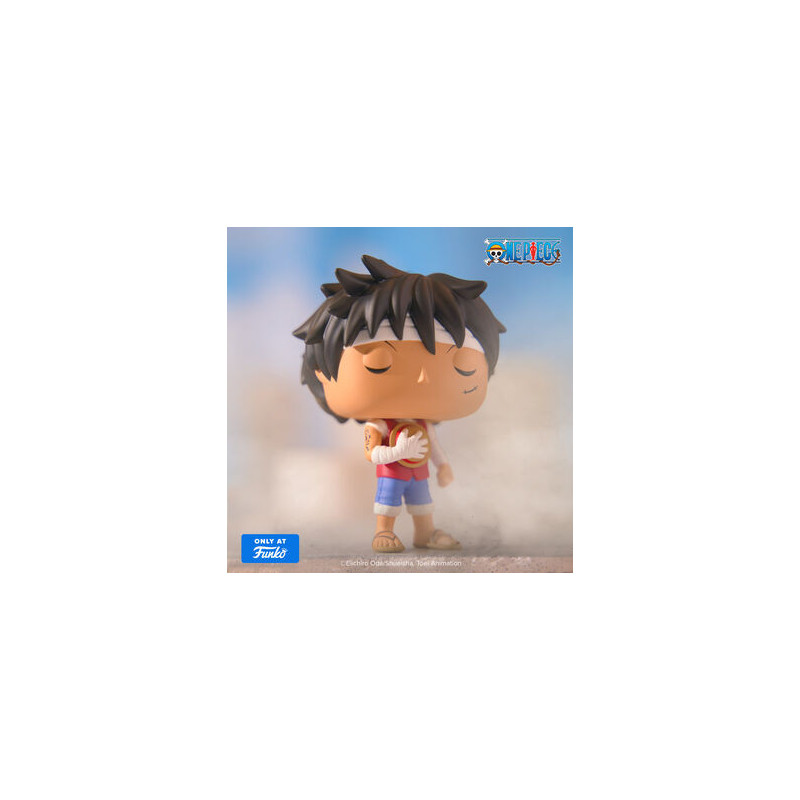 Funko Pop Monkey D. Luffy with Pop! Protector