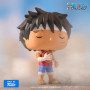 Funko Pop Pop! Monkey D. Luffy (Marineford Memorial) with Pop! Protector - Officielle One Piece