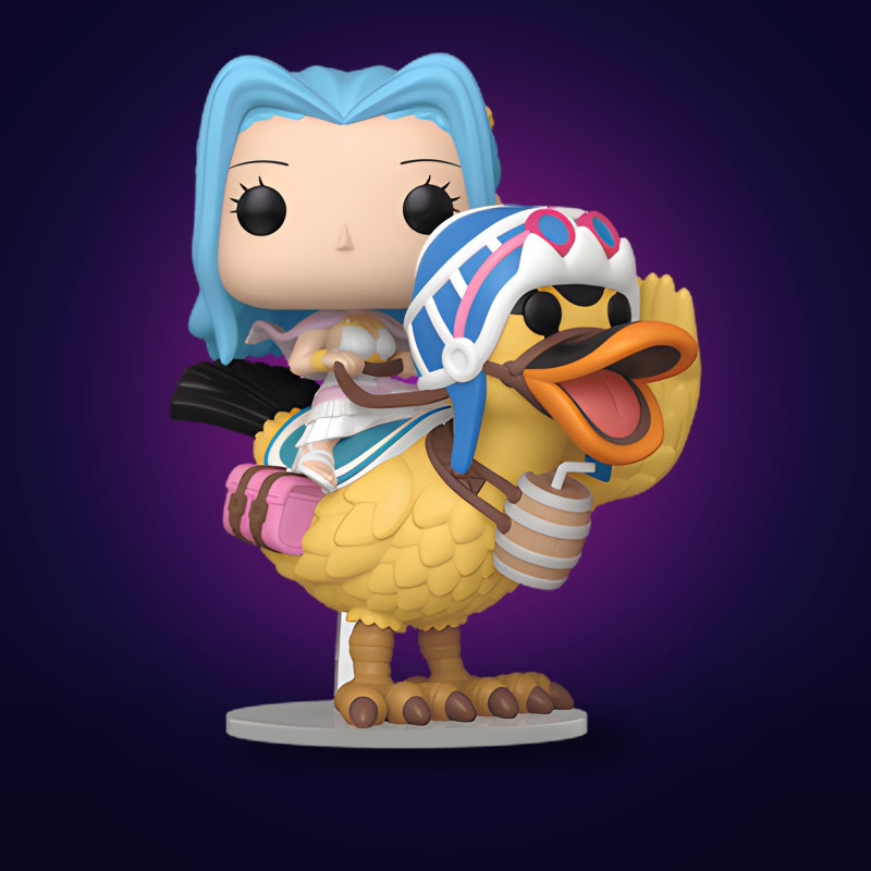 Funko Pop Rides Deluxe Vivi & Karoo - Figurine One Piece Collector Vinyle Officielle