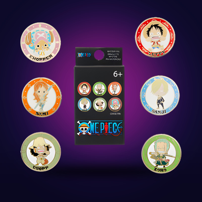 Funko Pop One Piece 25th Anniversary Chibi Mystery Box Pin