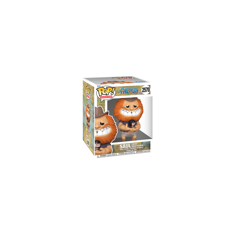 Funko Pop Super Saul with Nico Robin – One Piece