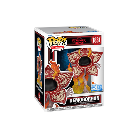 Funko Pop Pop! Premium Demogorgon on Fire - Officielle Stranger Things