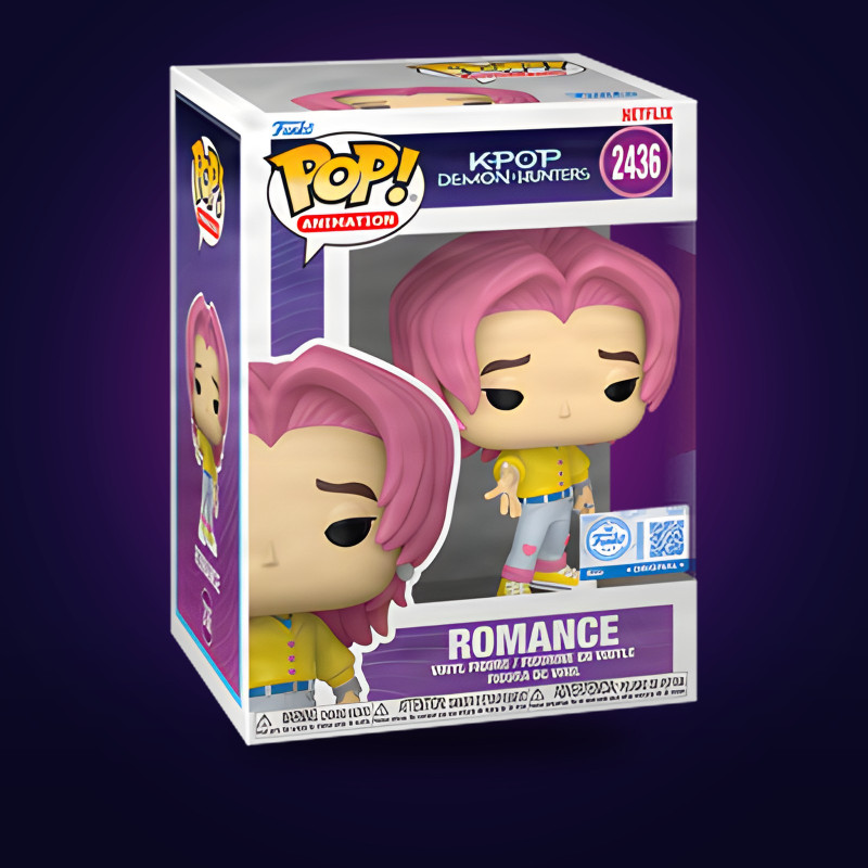 Funko Pop Romance (Soda Pop) – Figurine Musique officielle