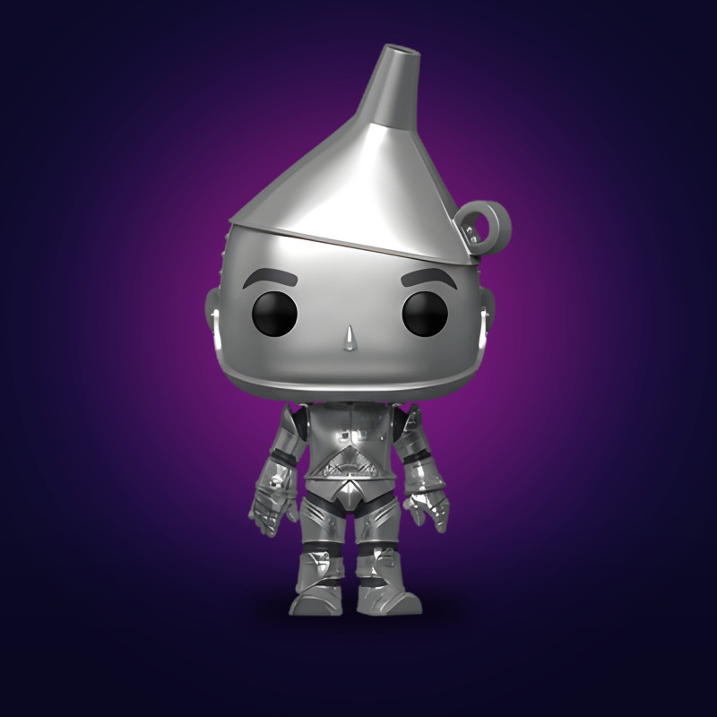 Funko Pop Wicked Tin Man (Metallic) - Figurine Musique Collector Vinyle Officielle