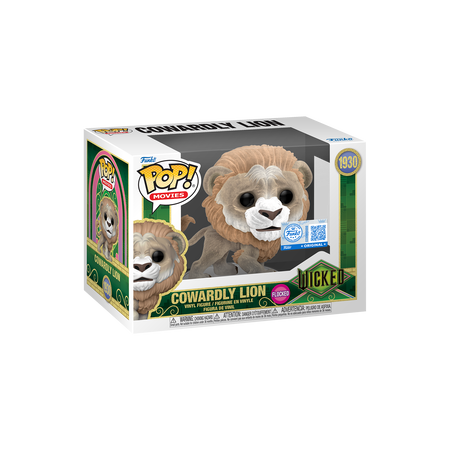Funko Pop Pop! Cowardly Lion (Flocked) - Officielle Musique