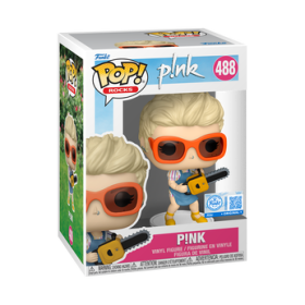 Funko Pop Pop! Pink with Chainsaw (So What) - Officielle Musique