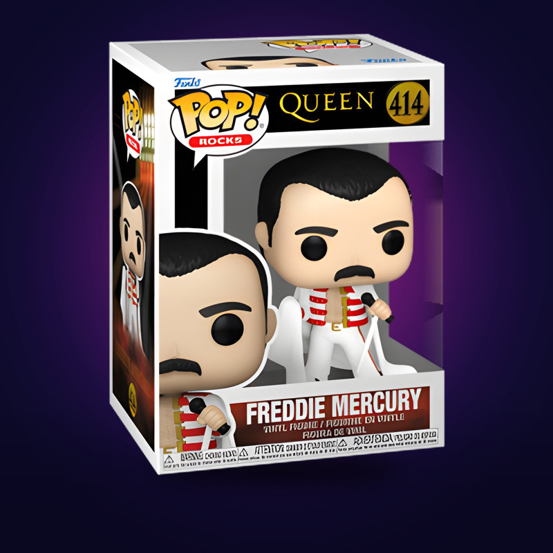 Funko Pop Freddie Mercury (We Will Rock You Tour) – Musique