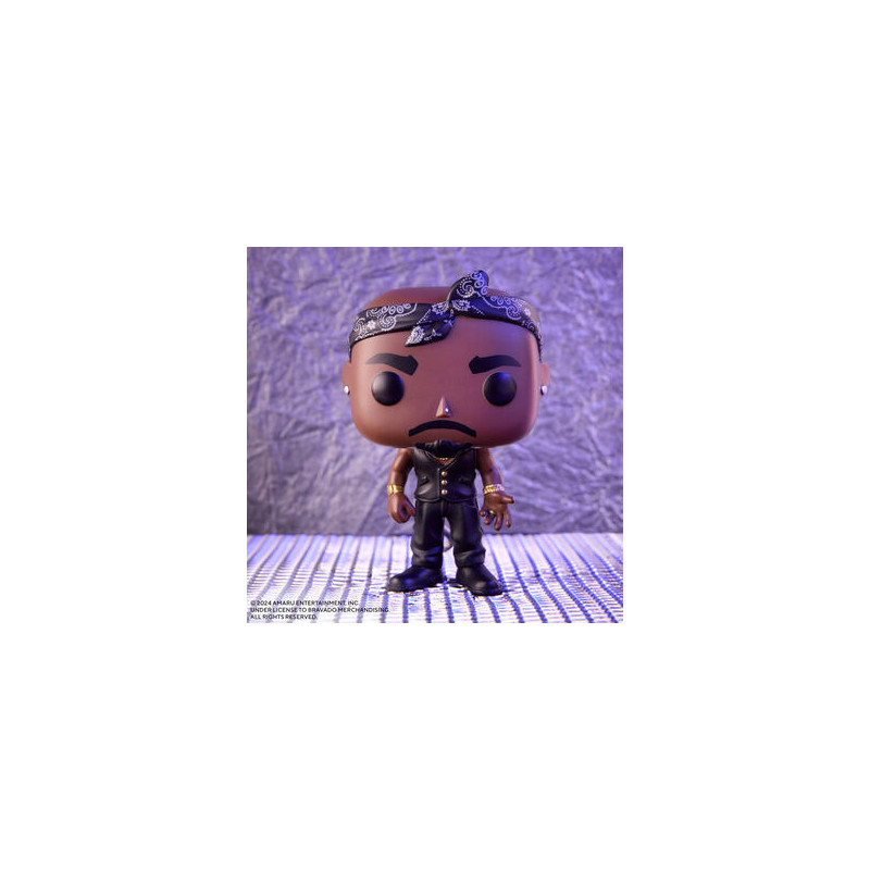 Funko Pop Tupac Shakur – Figurine Musique officielle