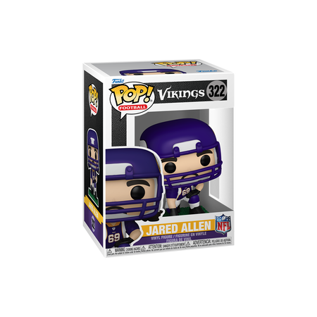Funko Pop Pop! Jared Allen - Officielle NFL