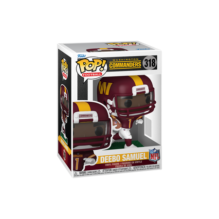 Funko Pop Pop! Deebo Samuel (Burgundy & White Uniform) - Officielle NFL