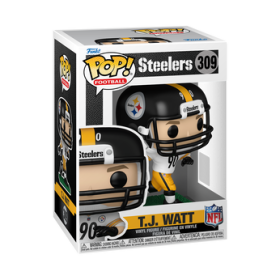 Funko Pop Pop! T.J. Watt (White & Yellow Uniform) - Officielle NFL
