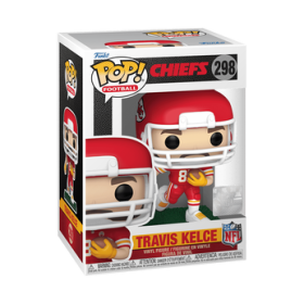 Funko Pop Pop! Travis Kelce (Running) (Red and White Uniform) - Officielle NFL