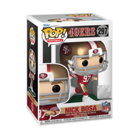 Funko Pop Pop! Nick Bosa (Running) (Red & Gold Uniform) - Officielle NFL