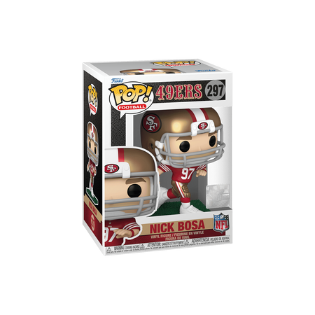 Funko Pop Pop! Nick Bosa (Running) (Red & Gold Uniform) - Officielle NFL
