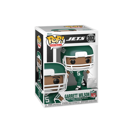 Funko Pop Pop! Garrett Wilson (Green and White Uniform) - Officielle NFL