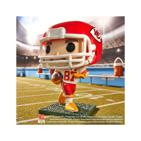 Funko Pop Pop! Travis Kelce (Chiefs Away Uniform) - Officielle NFL