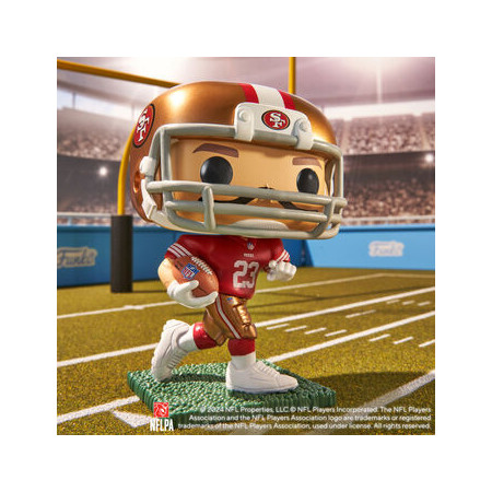 Funko Pop Pop! Christian McCaffrey (49ers Home Uniform) - Officielle NFL