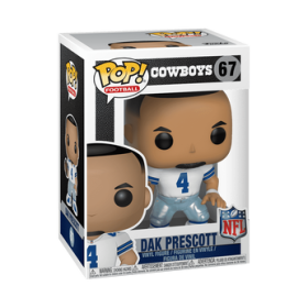 Funko Pop Pop! Dak Prescott (Cowboys Home Jersey) - Officielle NFL