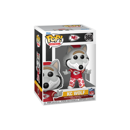 Funko Pop Pop! KC Wolf - Officielle NFL