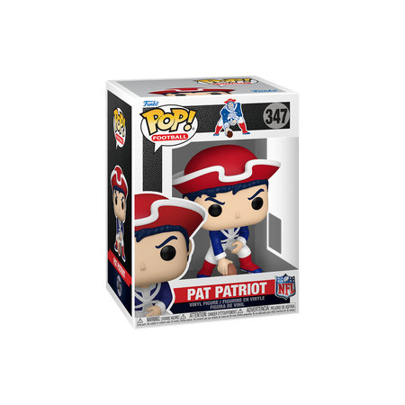 Funko Pop Pop! Pat Patriot - Officielle NFL