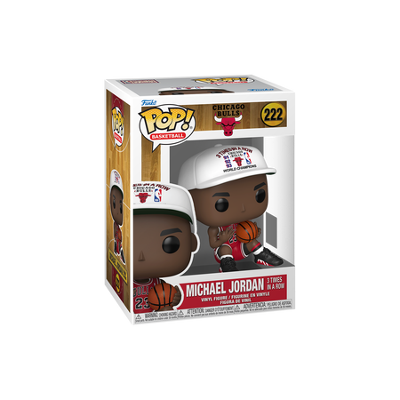Funko Pop Pop! Michael Jordan 3 Times in a Row - Officielle NBA
